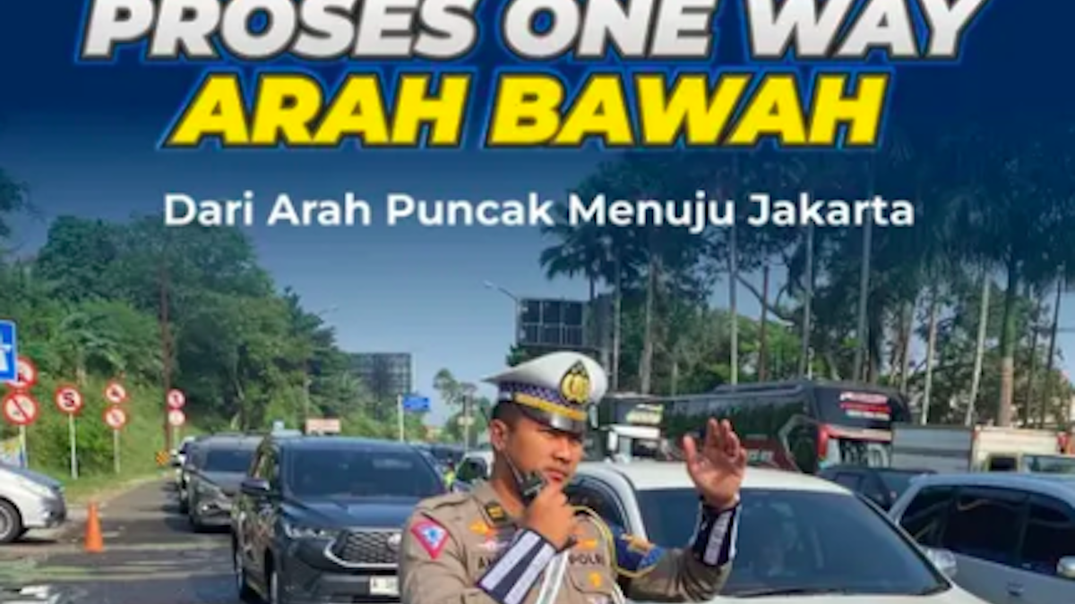 Jam One Way Puncak Bogor Ke Arah Jakarta Senin September Hari Ini Cek Jadwal Buka Tutup