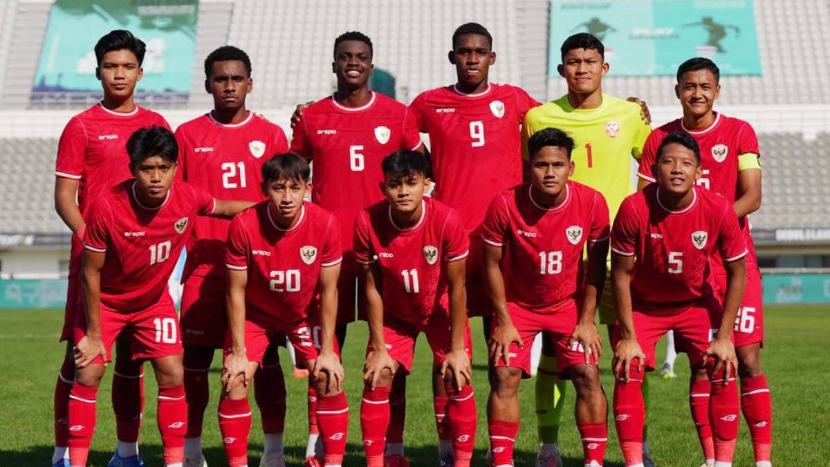 Sedang Tayang! Link Live Streaming Timnas U20 Indonesia vs Thailand di