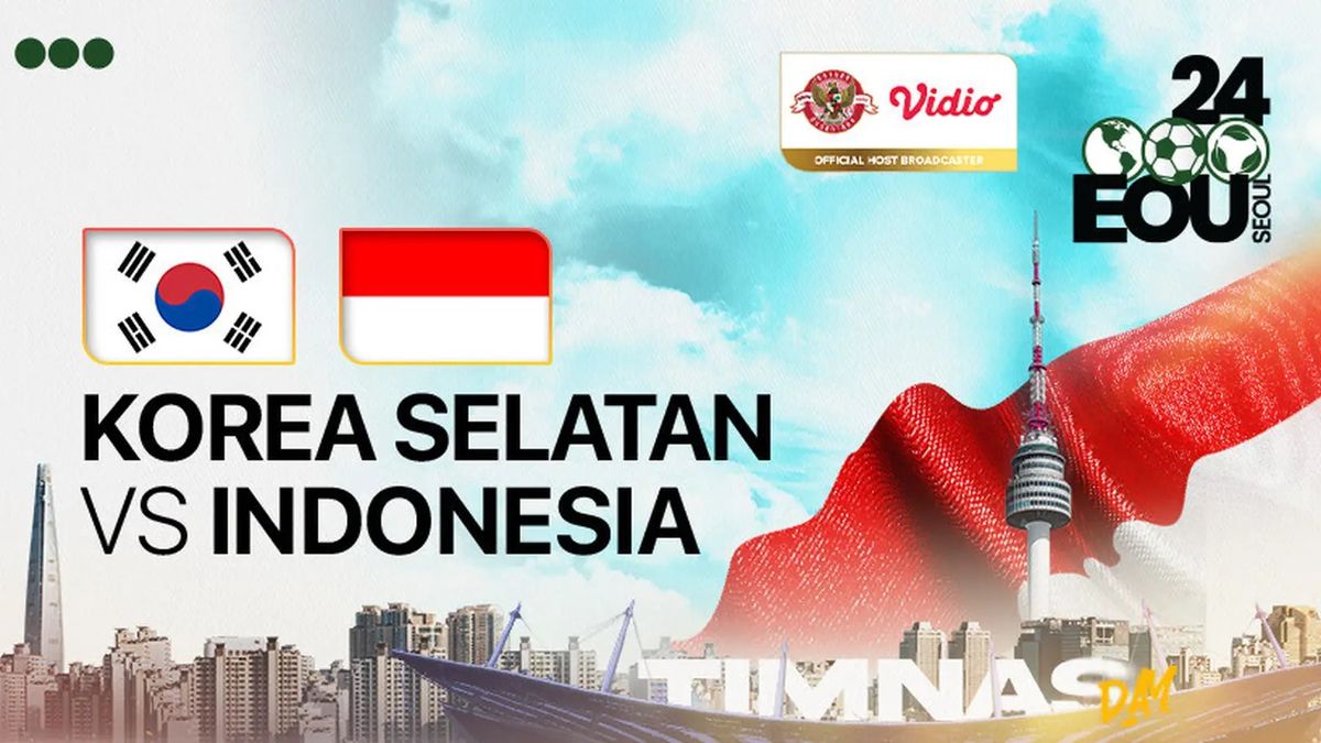 LINK Live Streaming Indonesia vs Korea Selatan di Seoul Earth On Us Cup