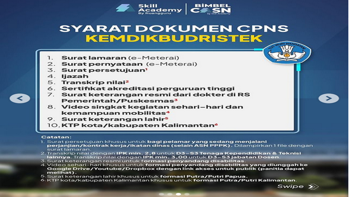 PENGUMUMAN Dibuka Pendaftaran CPNS 2024 KEMENDIKBUD dengan 12.000 Lebih