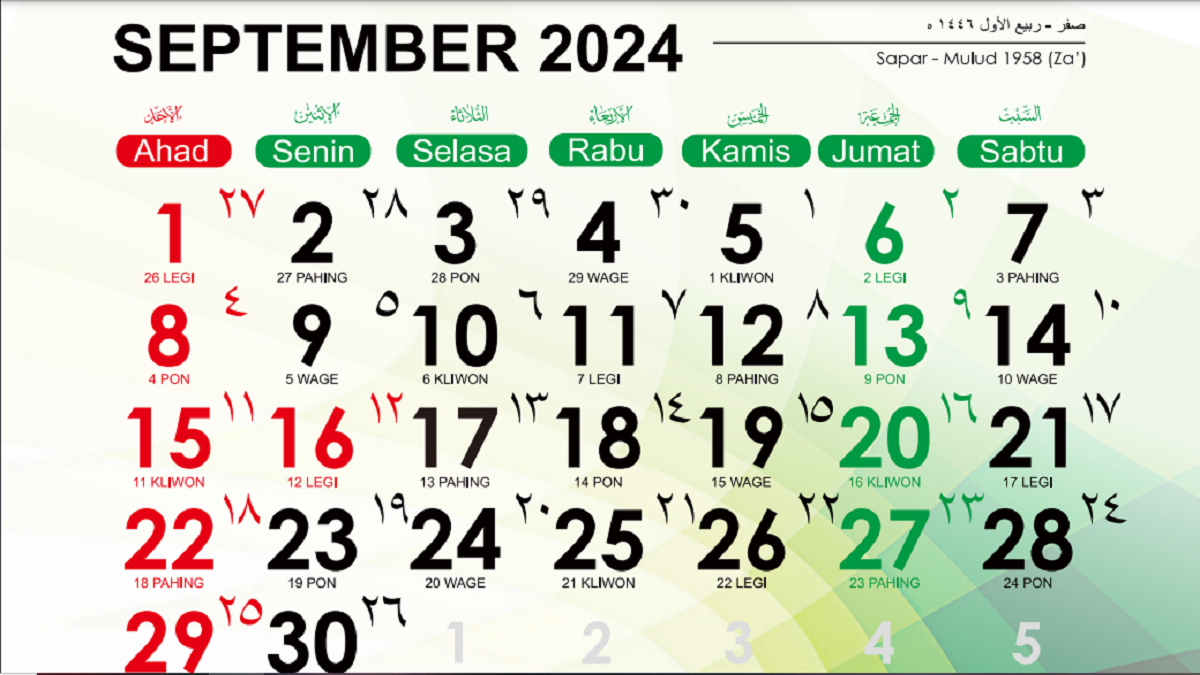 Kapan 1 Rabiul Awal 2024? Cek Juga Peringatan Maulid Nabi Tanggal