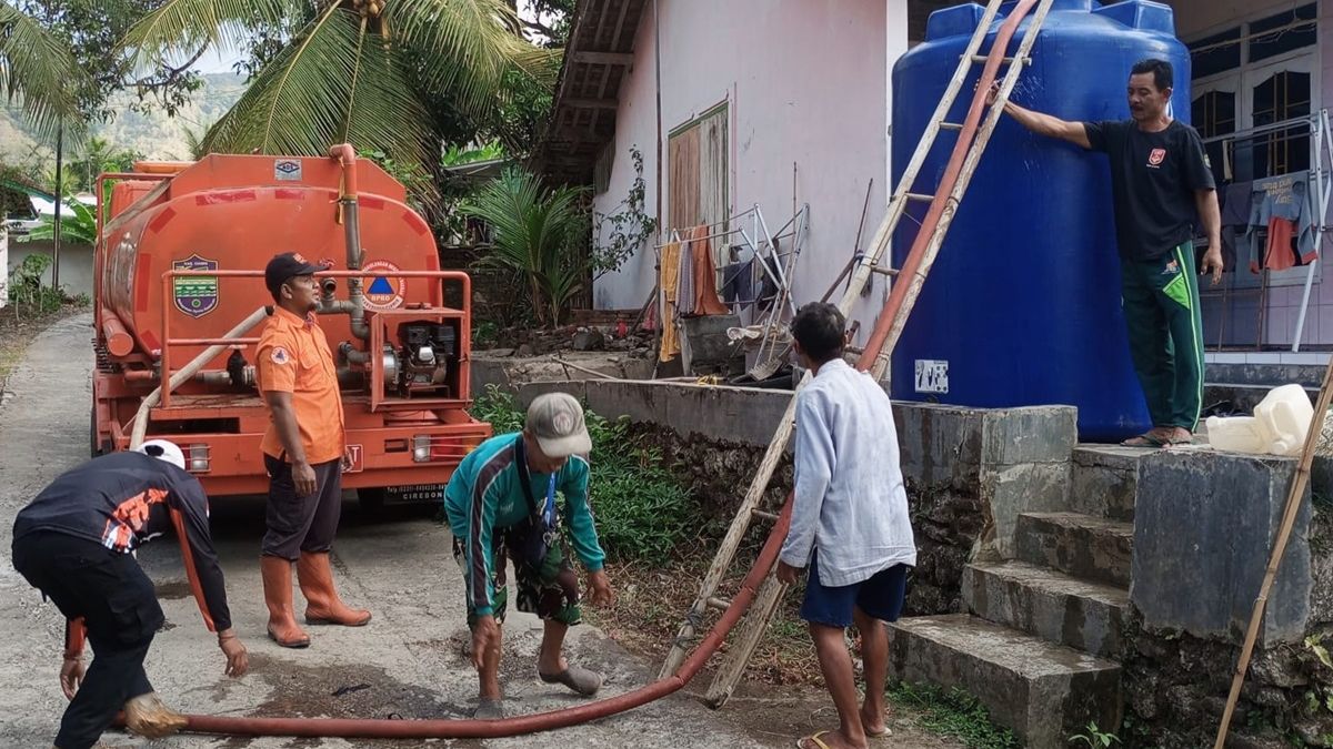 Kemarau Panjang Sebabkan Krisis Air Landa Sejumlah Daerah Bpbd Ciamis