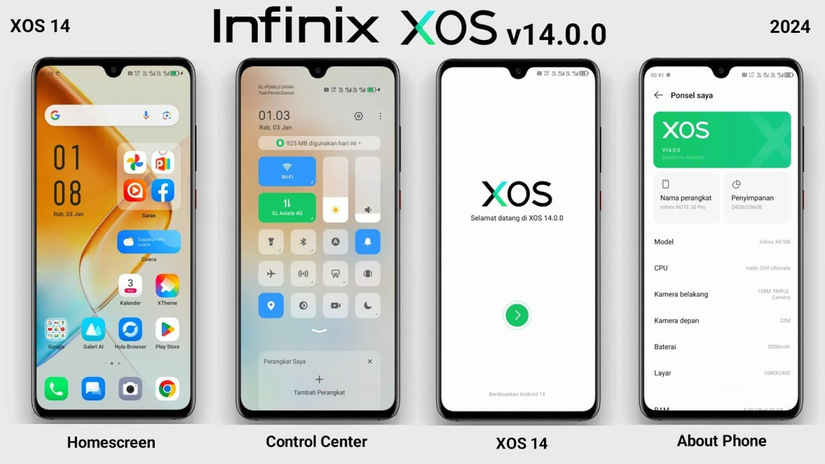 Infinix Note 30 Terima Update XOS 14, Ada Fitur Apa Saja? - Pikiran Rakyat  Garut