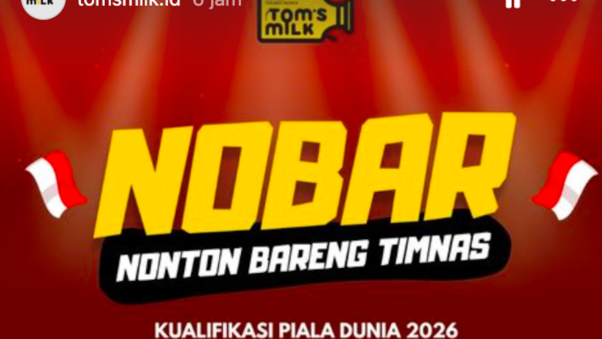 Tempat Nobar Bola Timnas Indonesia vs Australia Hari Ini 10 September ...