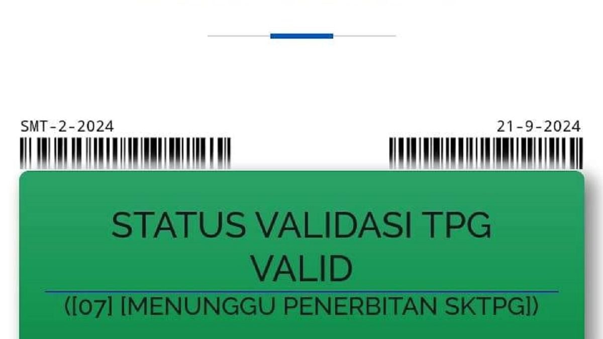 Ini Arti Info Gtk Kode Pencairan Tpg Triwulan Berapa Lama Sktpg Terbit Ini Kata