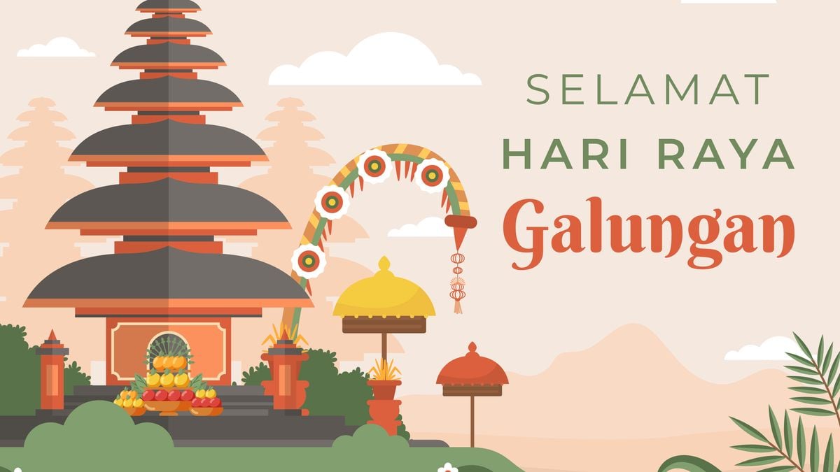 5 Tradisi Unik Hari Raya Galungan Umat Hindu di Bali, dari Ngejot ...