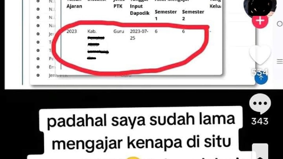 CEK INFO GTK Sebelum Daftar PPPK 2024, Ini Solusi Tanggal Input Dapodik