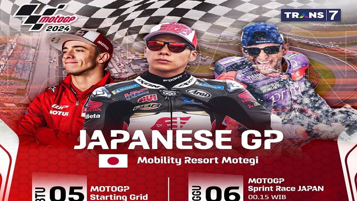 Jadwal Race MotoGP Motegi 2024 Seru dan Penuh Aksi di Sirkuit Jepang