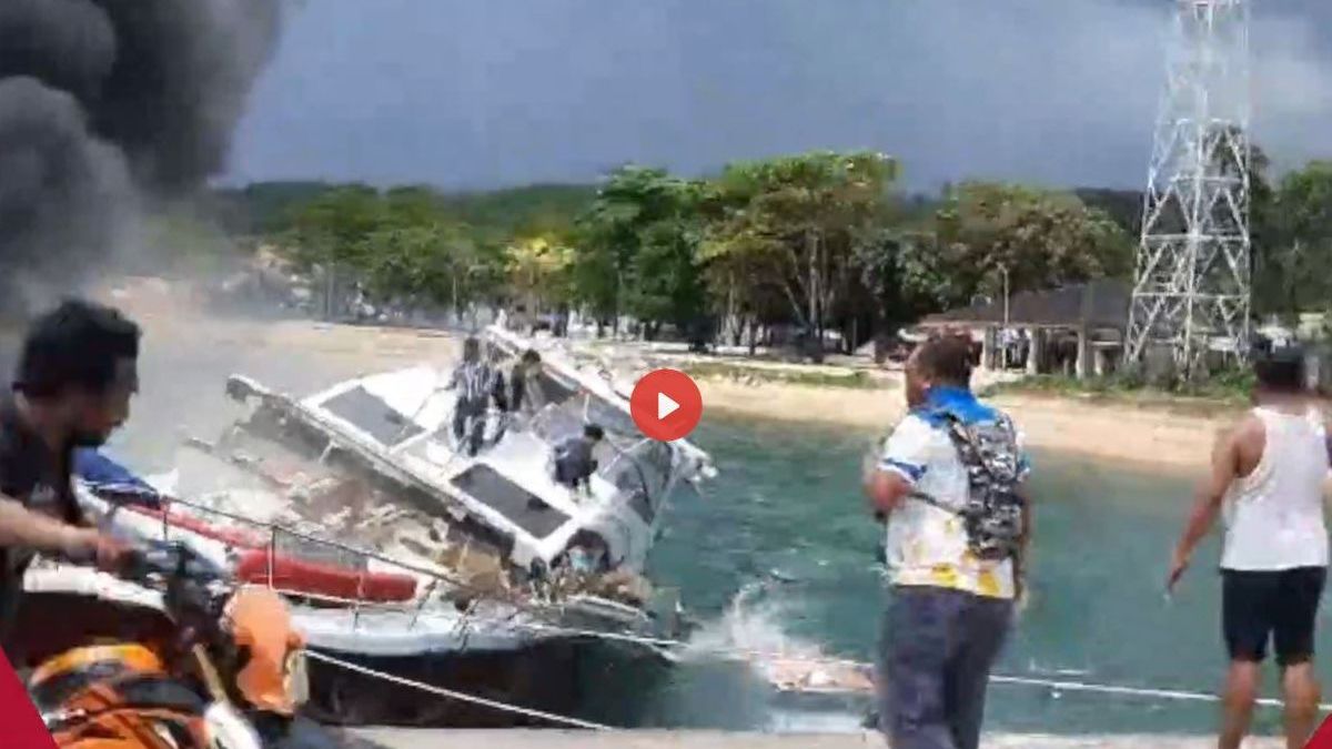 Kampanye Berujung Panik Kapal Benny Laos Terbakar Di Pulau Taliabu Harian Lingga