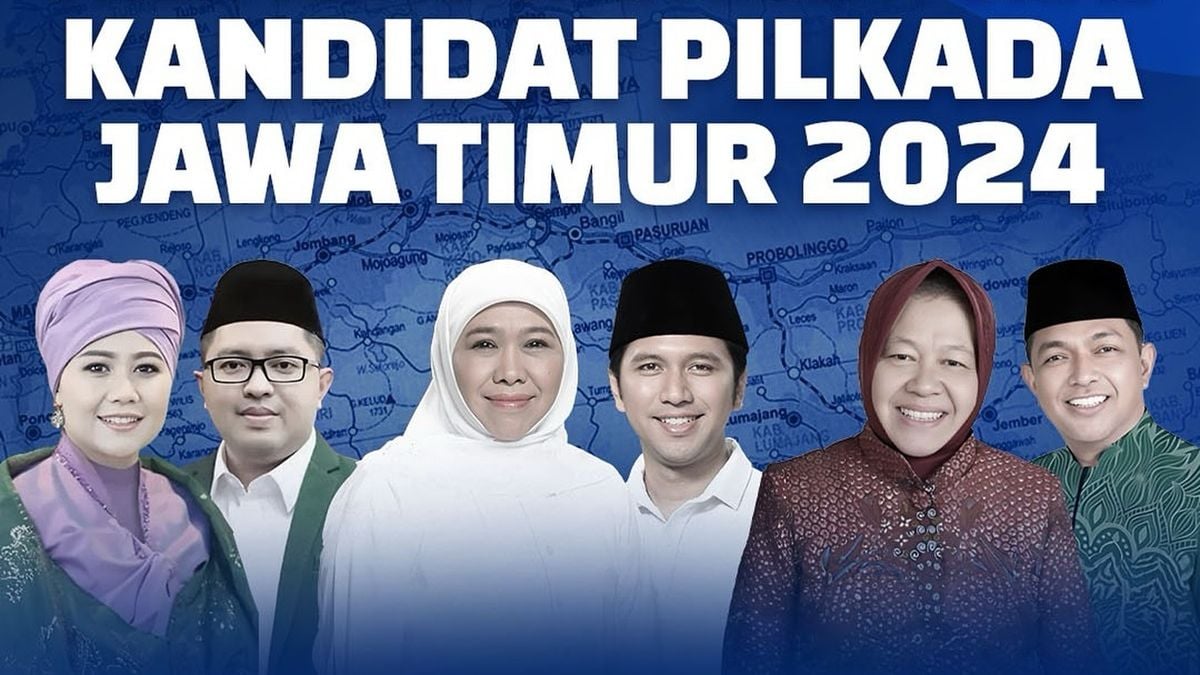 Melesat! Khofifah-Emil Jauh Tinggalkan Risma-Gus Hans Dan Luluk-Lukman ...