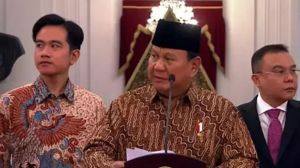 Mengejutkan! Daftar Lengkap 'Kabinet Merah Putih', Ada Mayor Teddy Loh ...