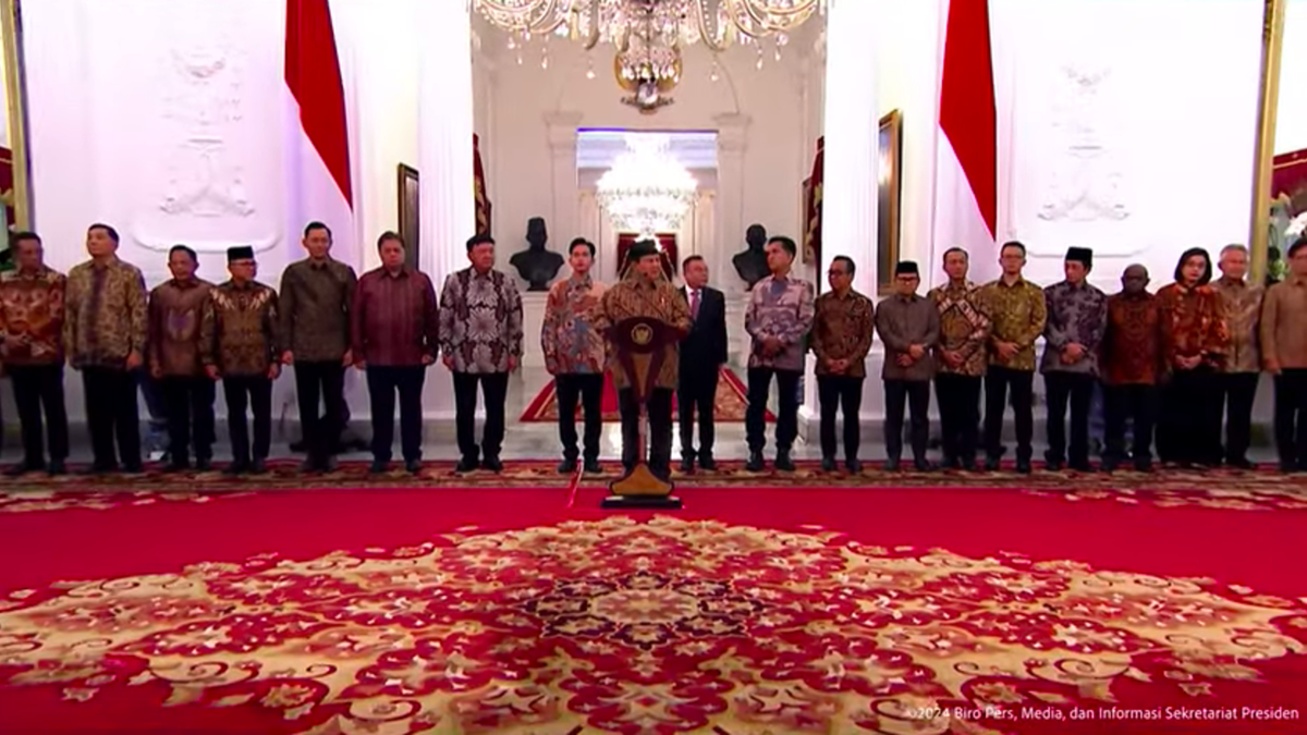 Lengkap Inilah Daftar Menteri Dan Wakil Menteri Kabinet Merah Putih Prabowo Subianto