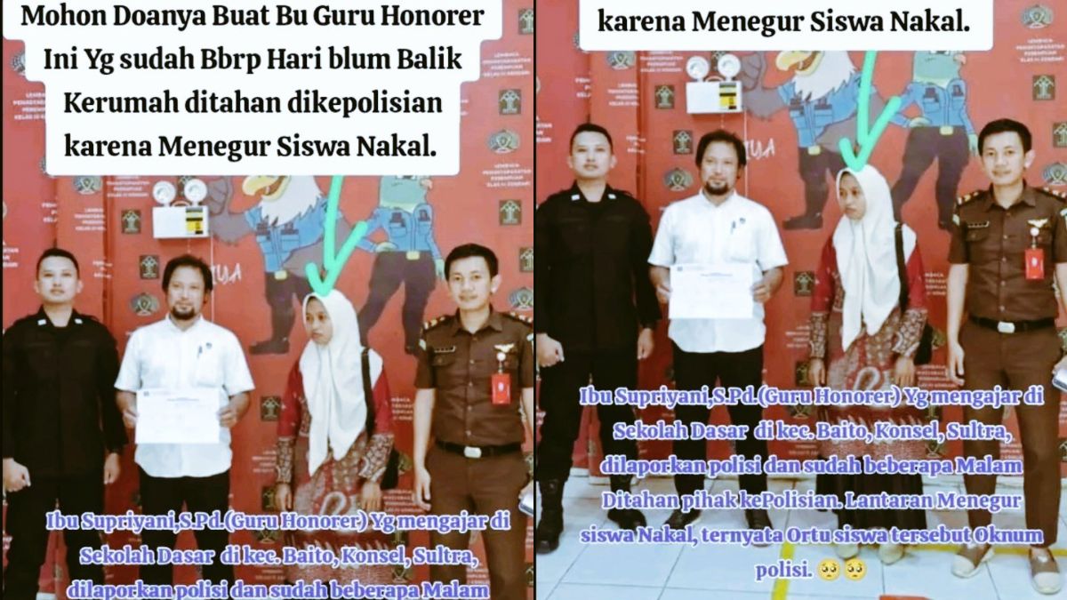 4 Fakta Guru Honorer Di Konawe Dipenjara Usai Hukum Anak Polisi, Kini ...