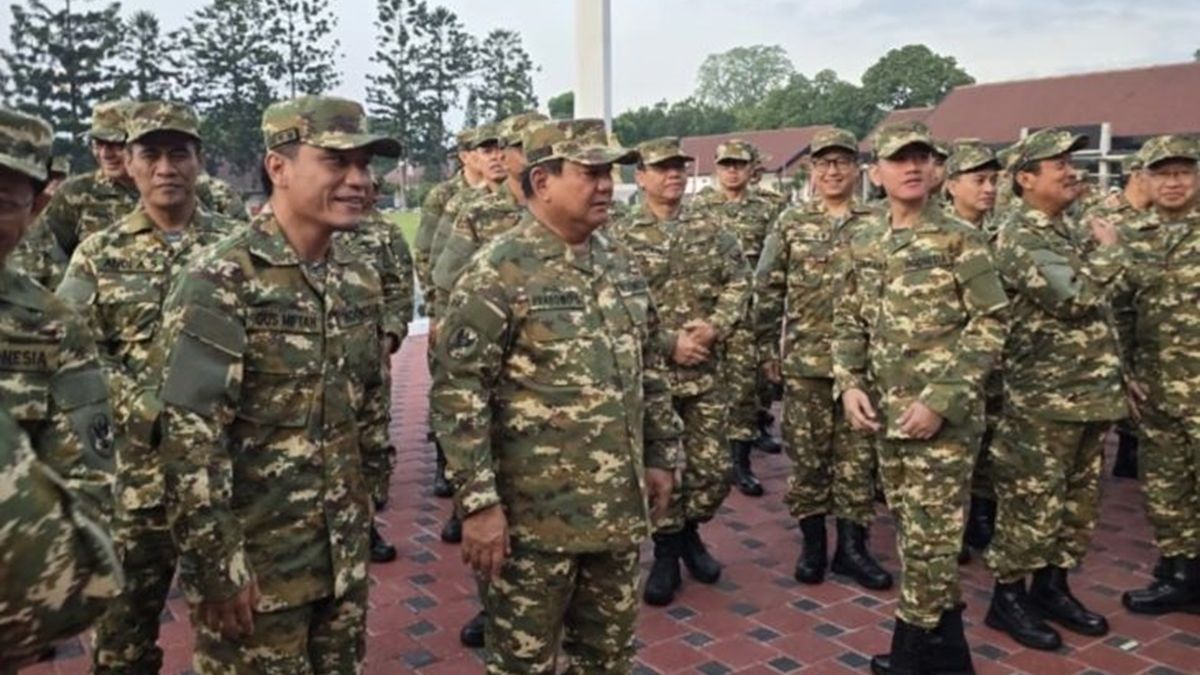 Potret Prabowo Dan Menteri Kabinet Merah Putih Jalani Retret Di Akmil ...