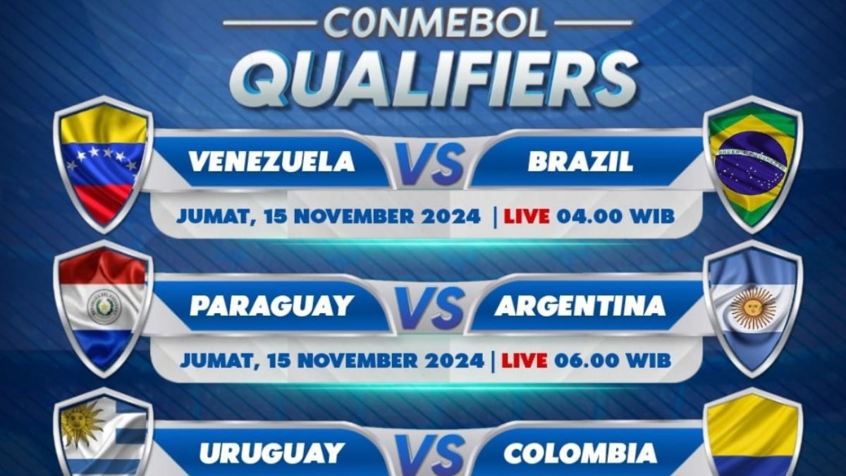 FIFA WORLD CUP 2026 CONMEBOL QUALIFIERS, Ajang Kualifikasi Piala Dunia ...