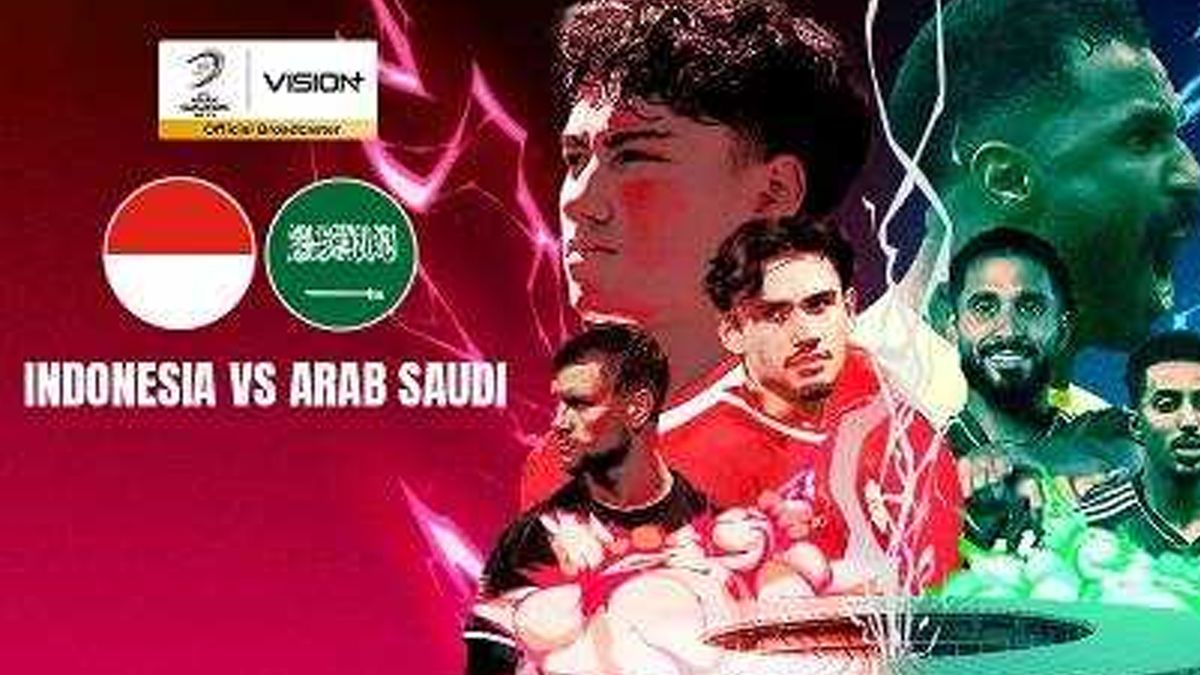 Link Live Streaming Indonesia vs Arab Saudi di Kualifikasi Piala Dunia