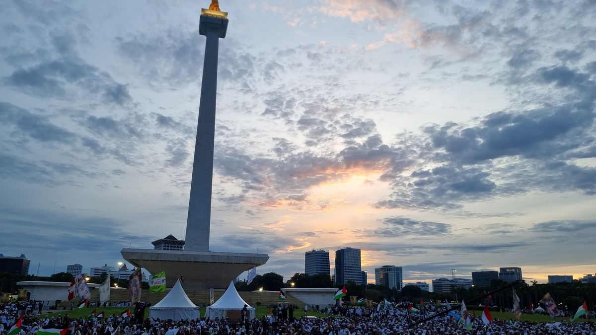 Reuni Akbar PA 212 Di Monas Takbir Mars Dan Solidaritas Palestina Priangan Insider