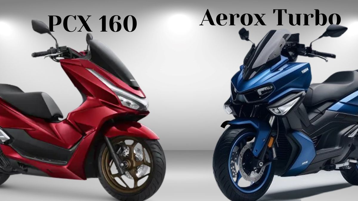 Yamaha Aerox Turbo 2025 vs Honda PCX 160: Siapa yang Bakal Jadi Raja ...