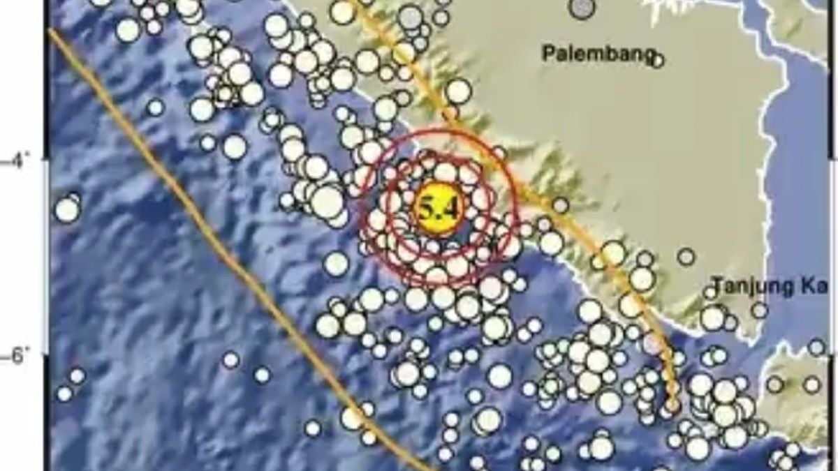 Gempa Bumi M Guncang Bengkuli Selatan Terasa Hingga Pagar Alam