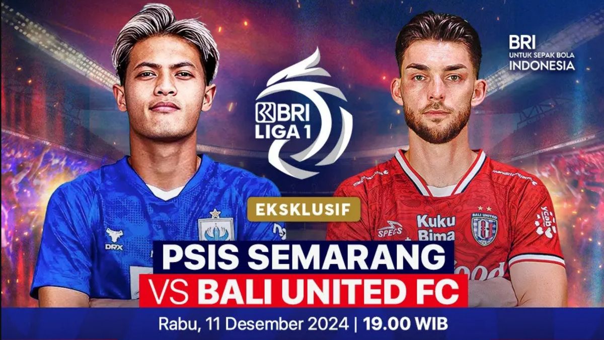 Link Live Streaming Psis Semarang Vs Bali United Bri Liga Pekan Ke Demak Bicara