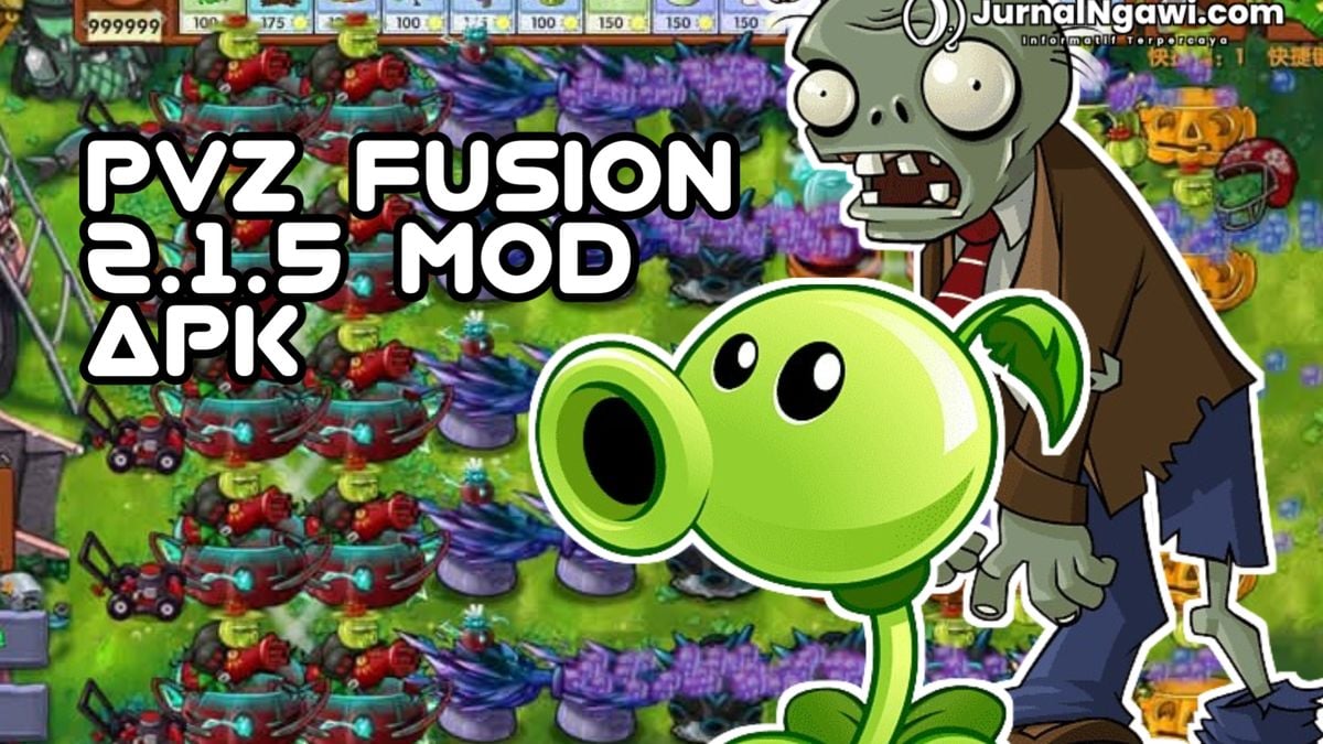 Download pvz fusion 2 1 5 apk gratis rahasia gameplay baru yang wajib