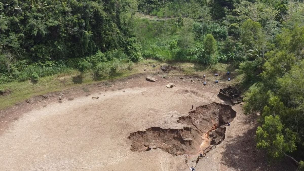 Fenomena Air Telaga Blembeng Di Kebumen Yang Hilang Bak Ditelan Bumi