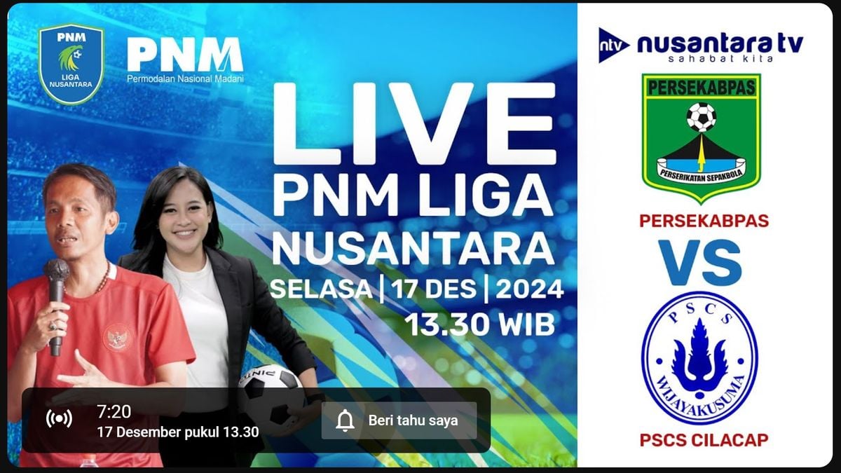 Link Live Streaming Persekabpas Pasuruan Vs Pscs Cilacap Liga Nusantara