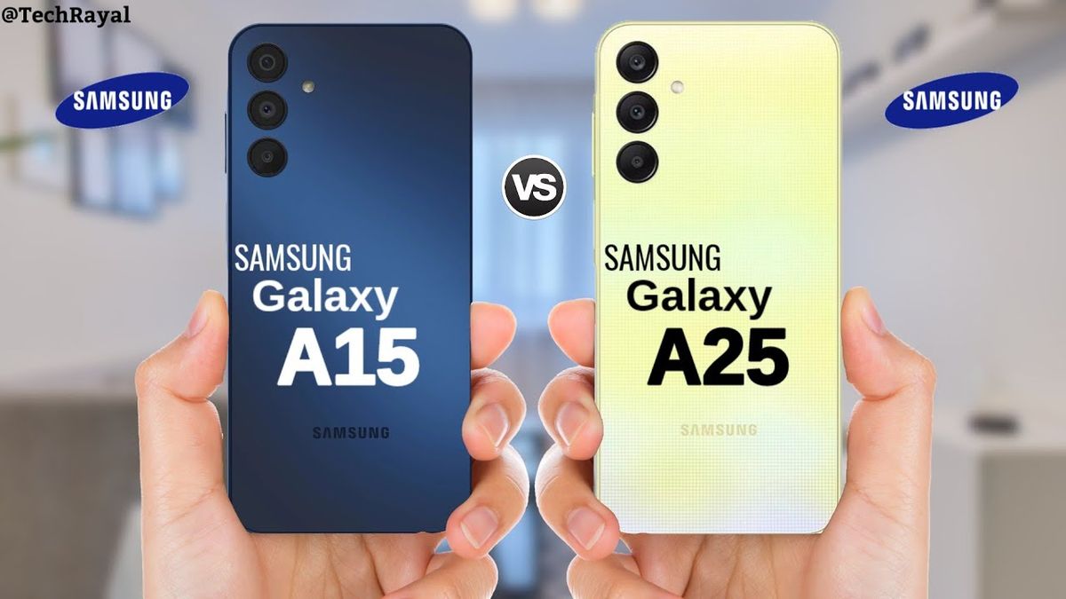 Samsung Galaxy A15 vs Samsung Galaxy A25 Duel Sengit di Kelas Menengah