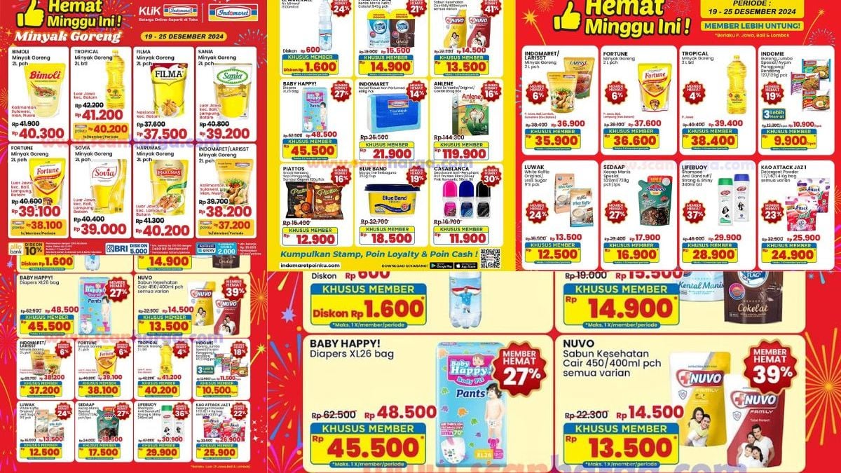 Promo JSM Indomaret Terlengkap Diskon Akhir Tahun Untuk Semua