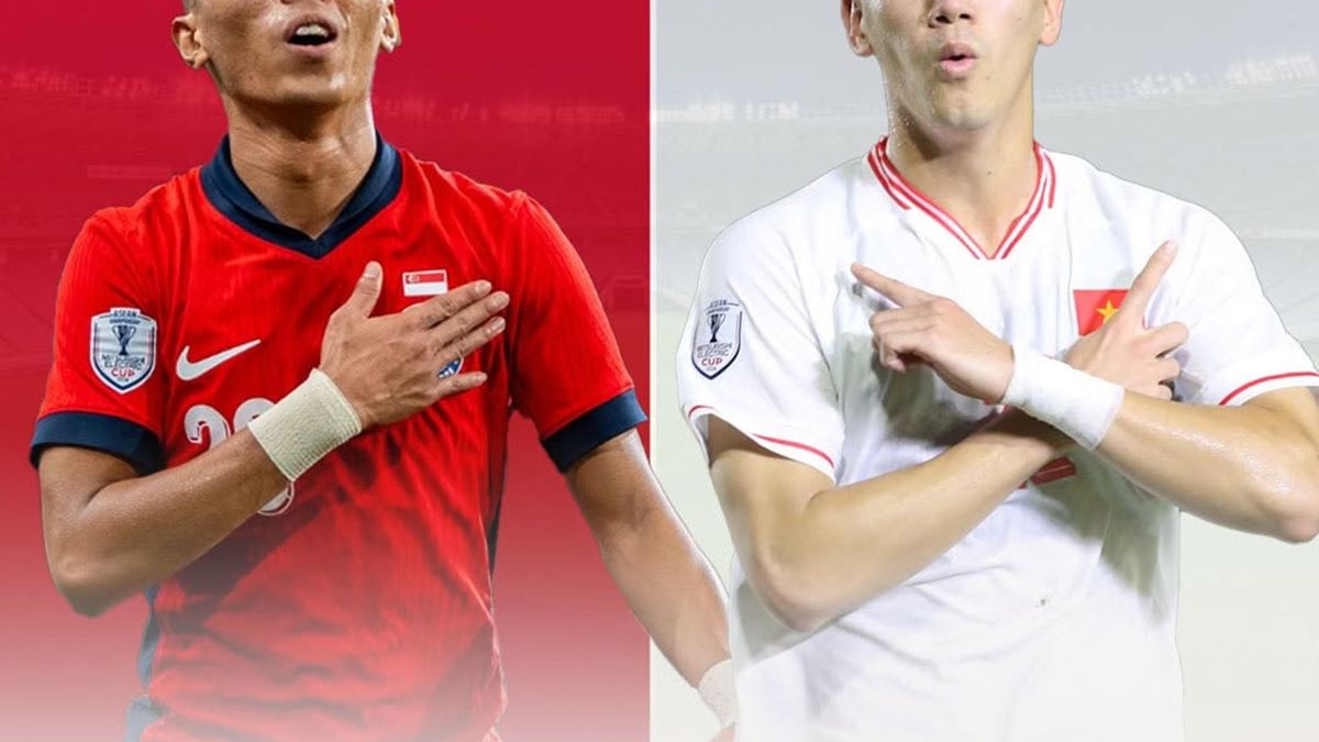 LINK NONTON Live Streaming Gratis Singapura Vs Vietnam Semifinal Piala