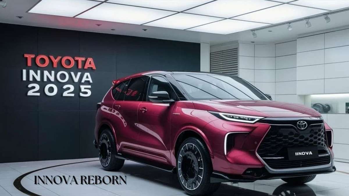 Toyota Kijang Innova Reborn 2025 Siap Launching? Warna Merah Mazda Jadi