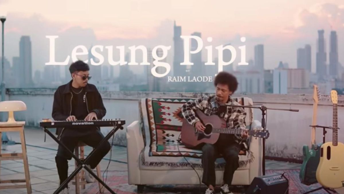 Lirik lagu lesung pipi dari raim laode viral selengkapnya ada disini