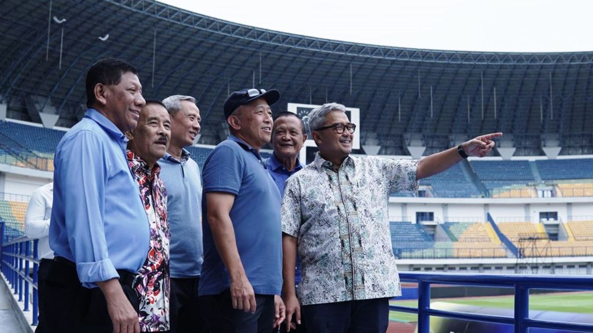 Persib Kedatangan Wali Kota Bandung, GBLA Akan Menjadi Ikon Olahraga Nasional