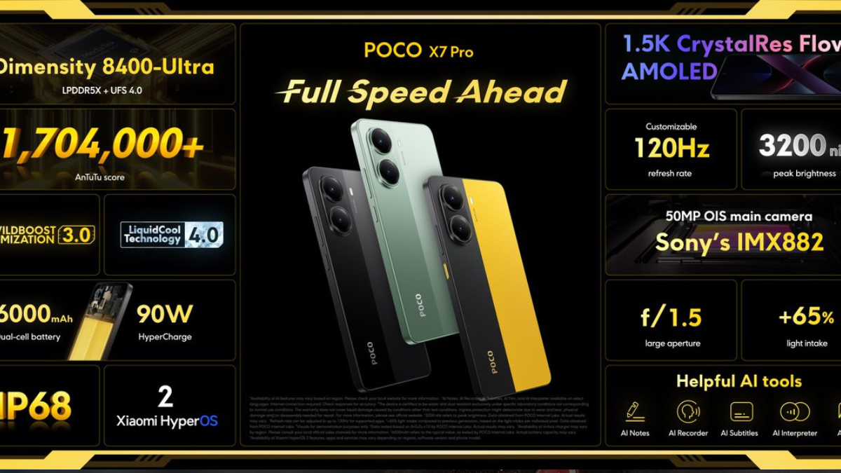 Meluncur! Ini Harga dan Spesifikasi Poco X7 5G, Poco X7 Pro 5G, dan