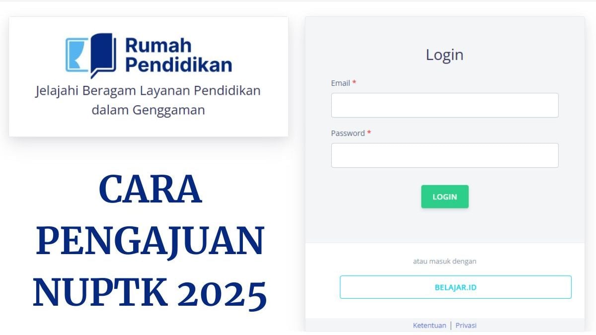 Cara Mudah Pengajuan Nuptk Melalui Verval Ptk 2025 Panduan Lengkap Cara Mudah Pengajuan Nuptk Melalui Verval Ptk 2025 Panduan Lengkap