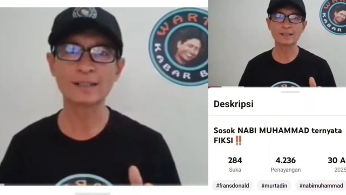 Siapa Pria yang Sebut 'Nabi Muhammad Tokoh Fiktif'? Ternyata Sosok  Kontroversial