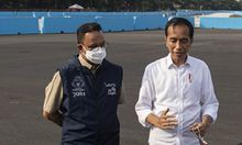 Jokowi Tinjau Sirkuit Formula E Jakarta, PSI: Bukan Berarti Tak Ada Masalah
