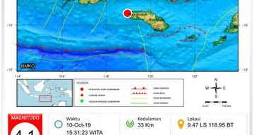Gempa Pertama Di Tahun 2021 Guncang Indonesia Bmkg Ungkap Di Mana Lokasinya Pikiran Rakyat Com