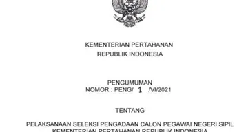 Jangan Sampai Salah Ini Contoh Surat Lamaran Cpns Kemhan 2021 Diunggah Di Situs Sscasn Bkn Go Id Pikiran Rakyat Com Halaman All