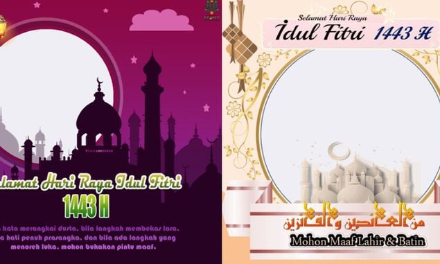 Kumpulan Link Twibbon Idul Fitri 1443 H untuk Rayakan Lebaran 2022 di Media Sosial