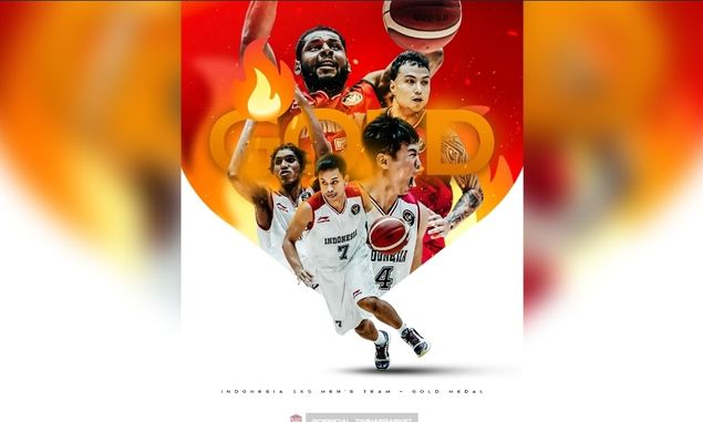 Sejarah Terukir di SEA Games, Timnas Basket Indonesia Pertama Kali Raih Emas, Filipina Keok