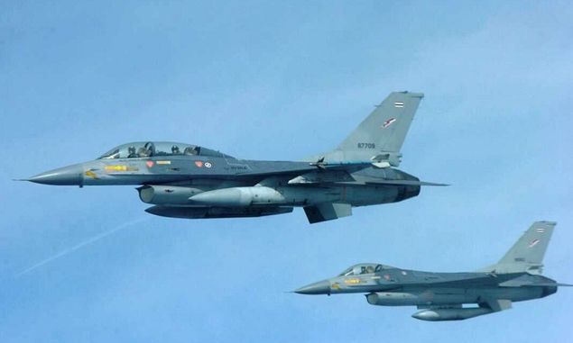 Tegang! Pesawat Tempur Myanmar Masuki Langit Thailand, Bangkok Terbangkan Pejuang F-16