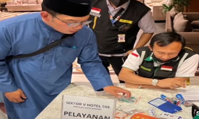 Ridwan Kamil Gubernur Jawa Barat, Inspeksi ke Tempat Menginap Jamaah Haji di Tanah Suci