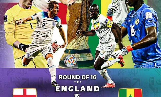 LIVE STREAMING Piala Dunia 2022: Inggris vs Senegal, Berlangsung Dini Hari Pukul 02.00 WIB