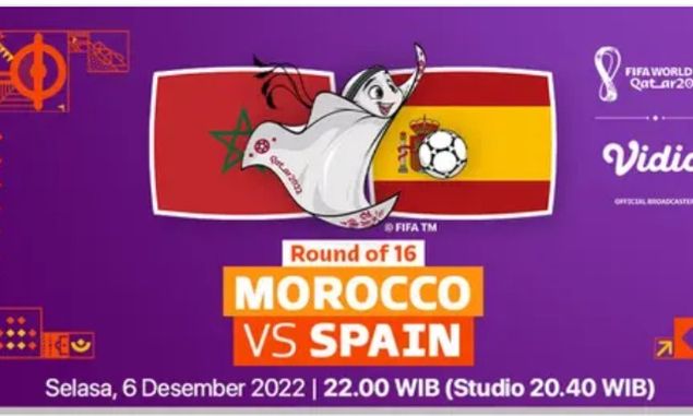LIVE SCORE SPANYOL VS MAROKO: Babak Tambahan Mandul, Siapa Lanjut ke Perempat Final  Piala Dunia 2022 Qatar?