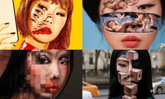 Bukan Photoshop, Ini Karya Gadis Korea Seniman Ilusi