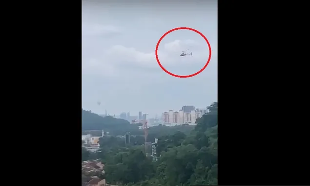 Dua Helikopter Militer Malaysia Tabrakan di Udara