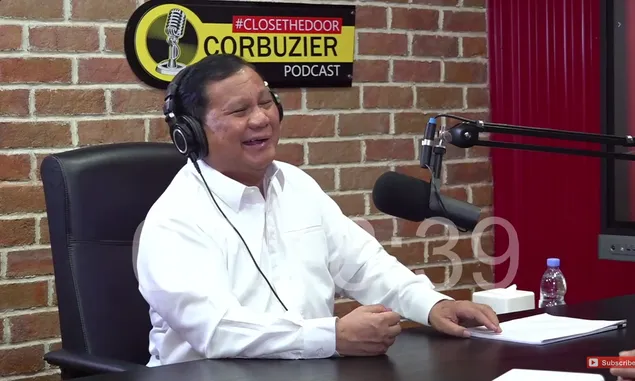Sambil Tawa di Podcast Deddy Corbuzier, Prabowo: Muka Gue Muka Kudeta Kali Ya