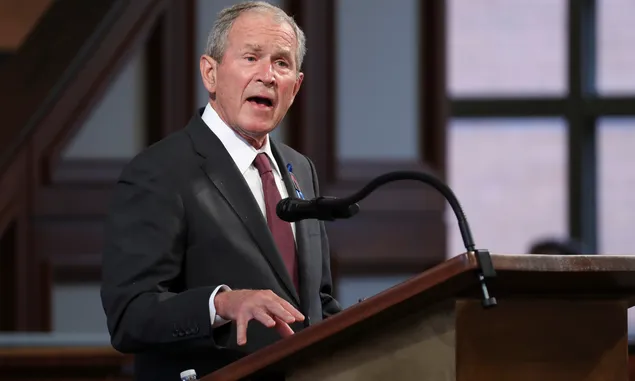 George W. Bush Keseleo Lidah! Kutuk Perang Rusia vs Ukraina, Tapi Keceplosan Sebut AS Serang Irak Brutal