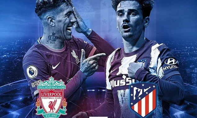 Gratis! Link Live Streaming Liverpool vs Atletico Madrid di SCTV Kamis Dini Hari 4 November 2021 Jam 2.45 WIB